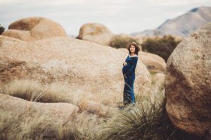 The Dragoon boulders are full of splendor for Connie's maternity session