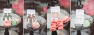 Earrings by Luna + Saya, a local Tucson business and artisan, are featured alongside delicious macarons from Woops! Bakeshop during a collaborative photoshoot with Belle Vie Photography