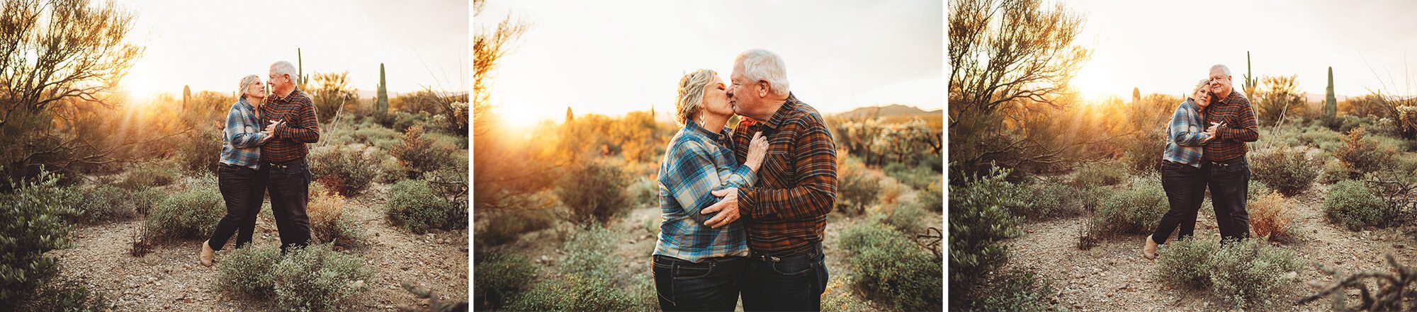 Love and romance have no limit, cuddling and kissing during the Lindley family photo session in Tucson with Belle Vie Photography