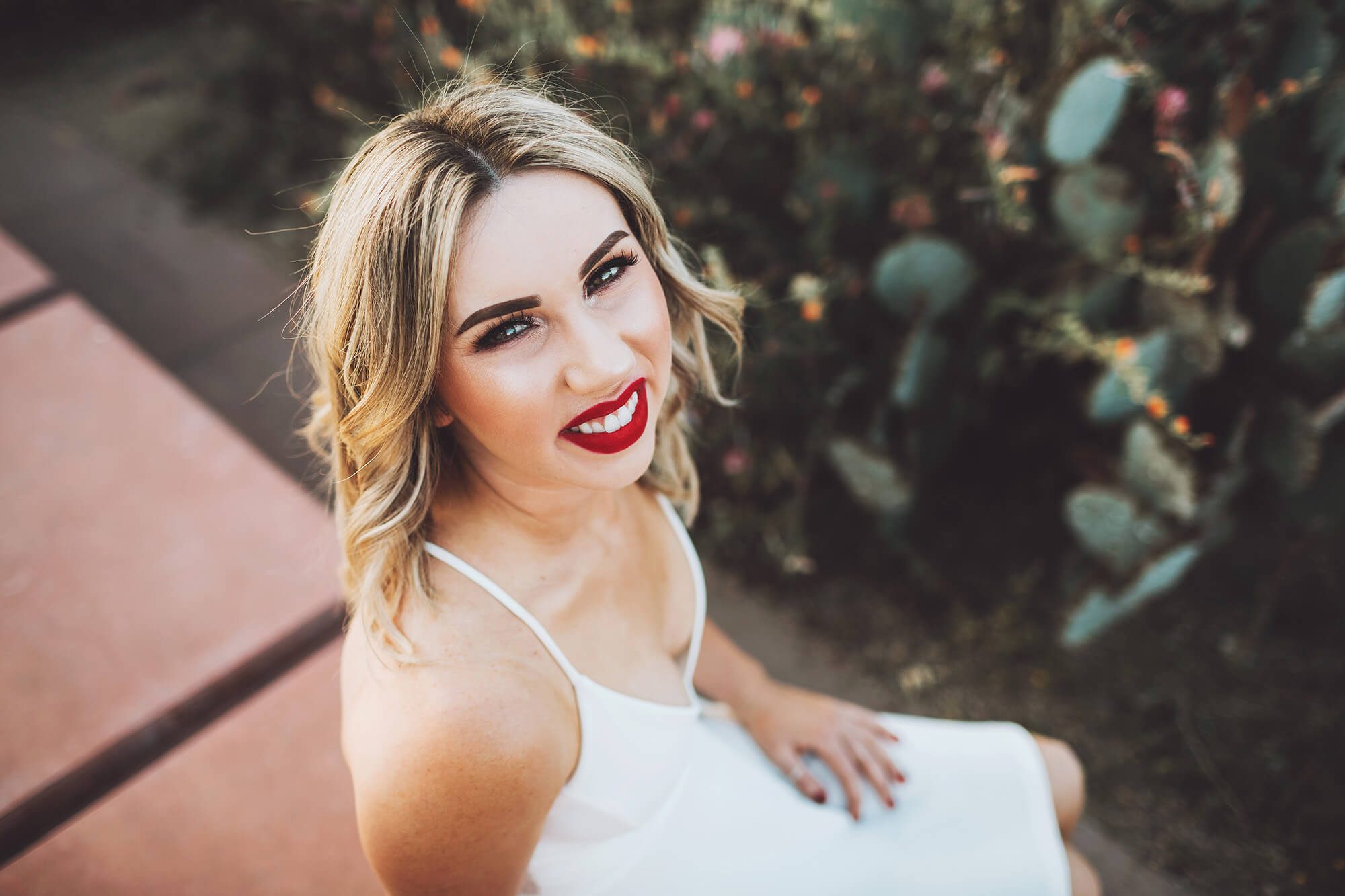 A brilliant smile for Shelby before her graduation from the University of Arizona