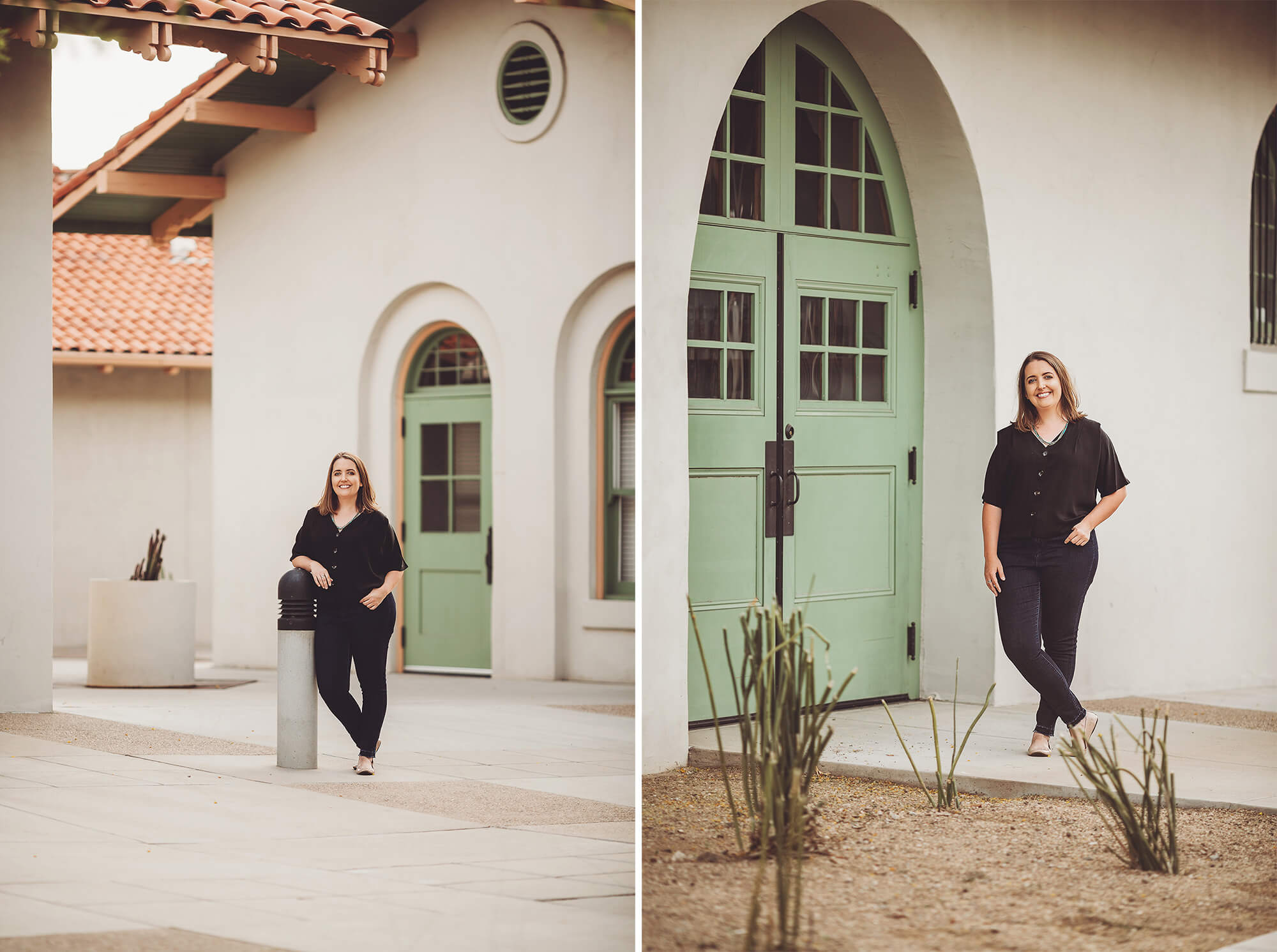 Beautiful architecture at the historic train depot in downtown Tucson