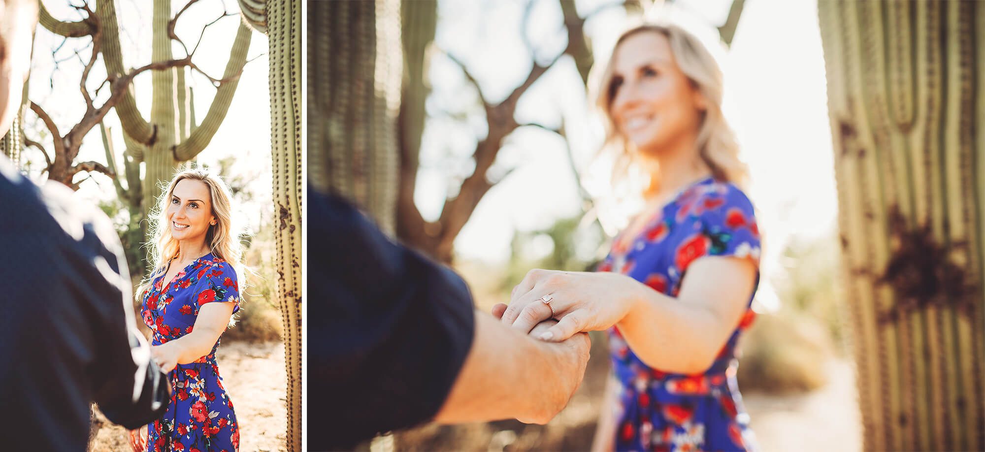 Shaun and Ally, and Ally's beautiful new engagement ring