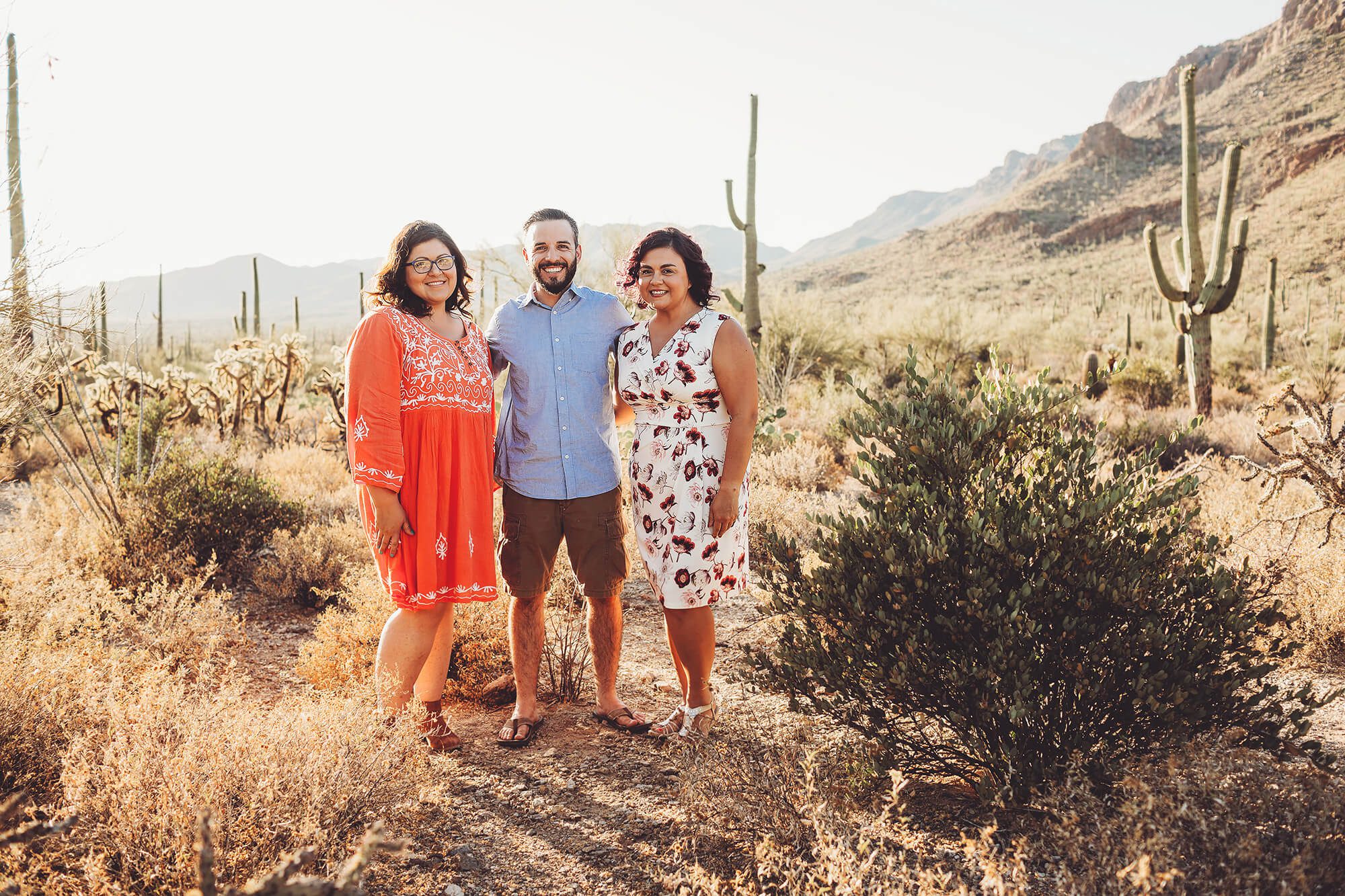 The original Castillo children during their family photo session