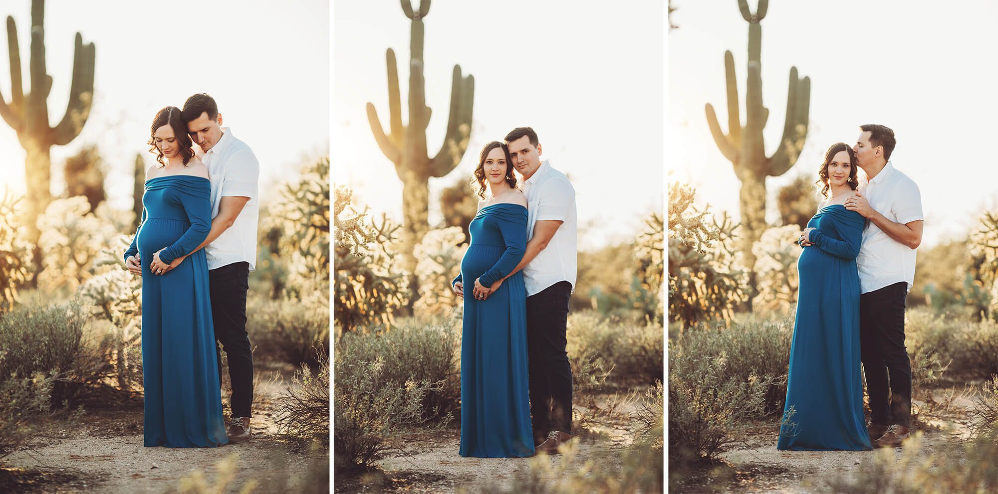 Adrianne and Eric at Sabino during her spring maternity session
