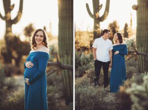 Beautiful mama Adrianne and her hubby during their maternity session