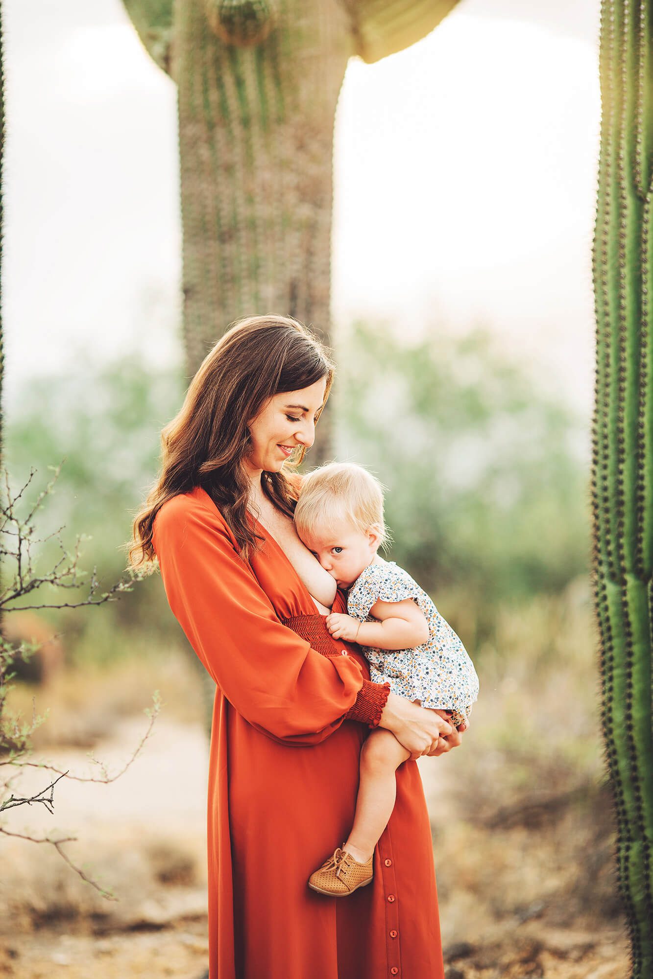 The sweetness of nursing a baby