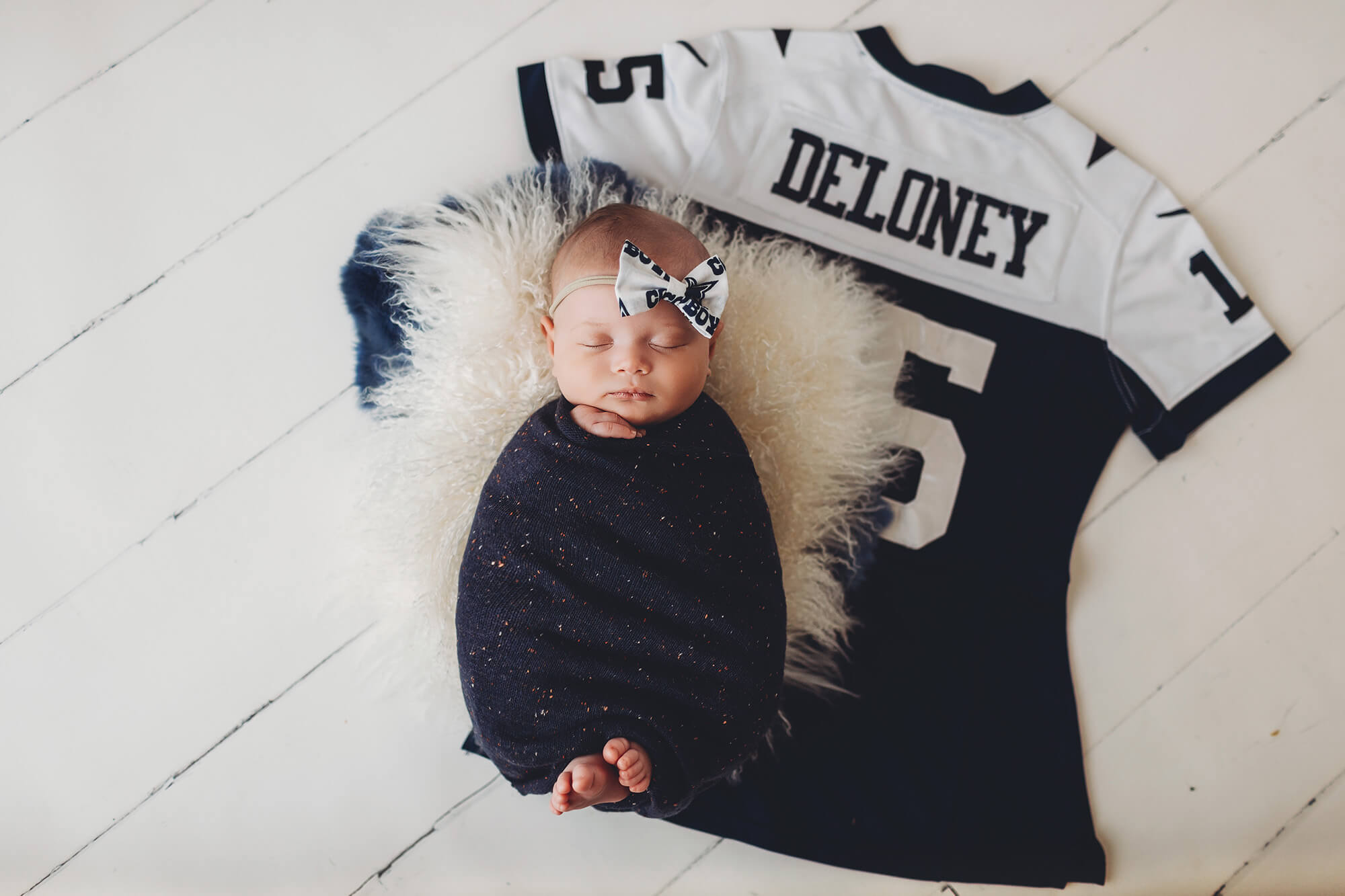 The newest Dallas Cowboys fan.