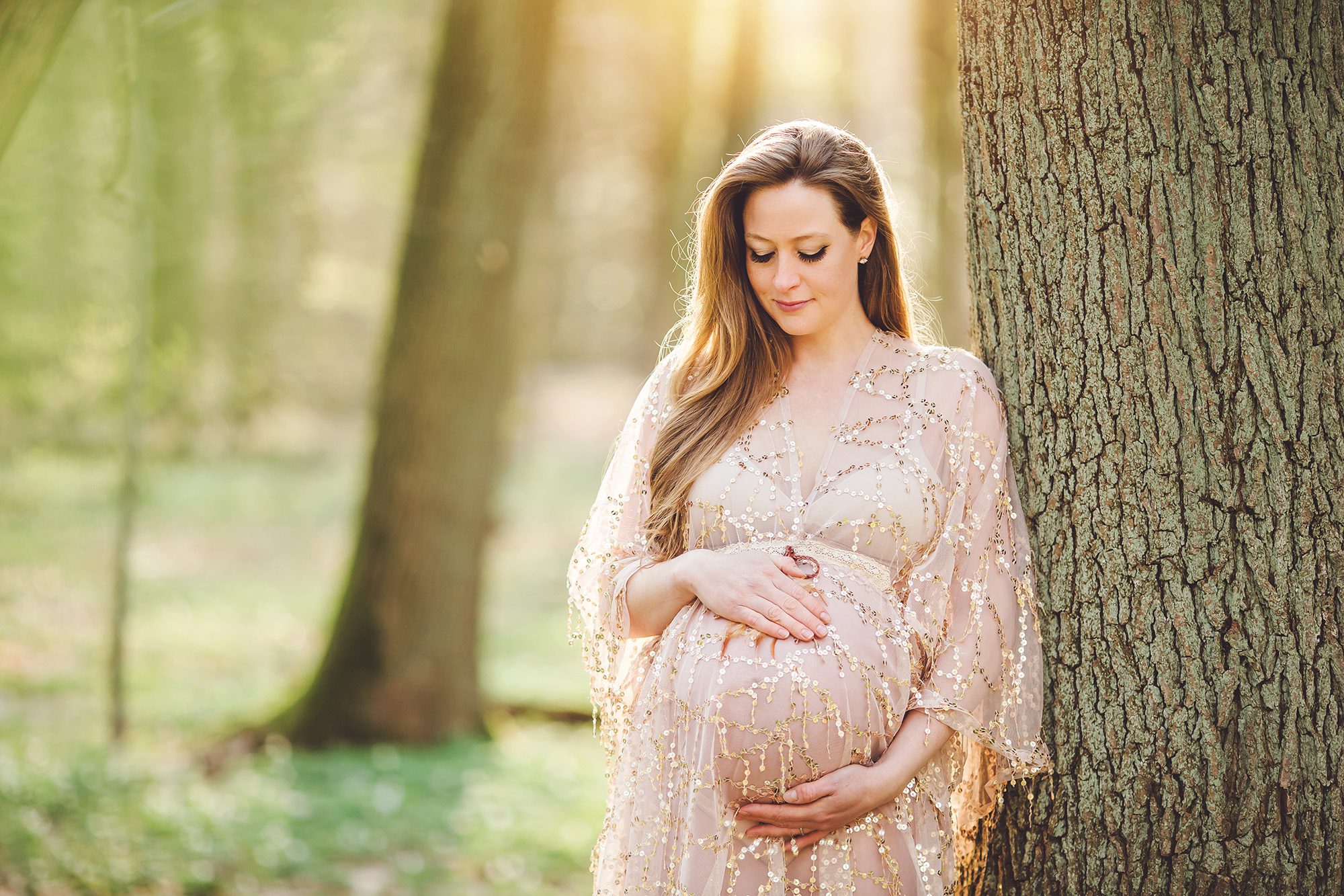 This gorgeous sequined dress is part of the Belle Vie Photography client closet.