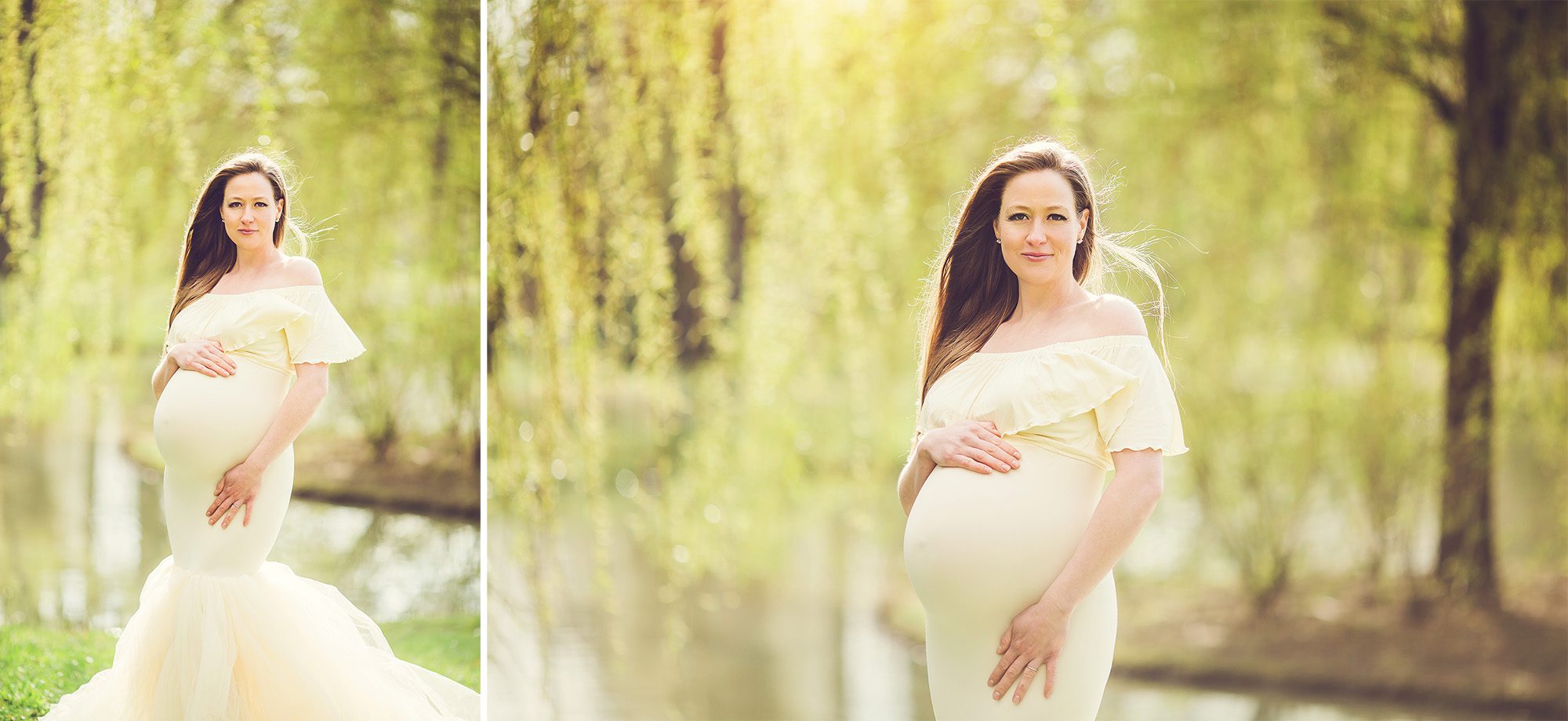 Tabitha is breathtaking in these sexy and glamorous maternity images.