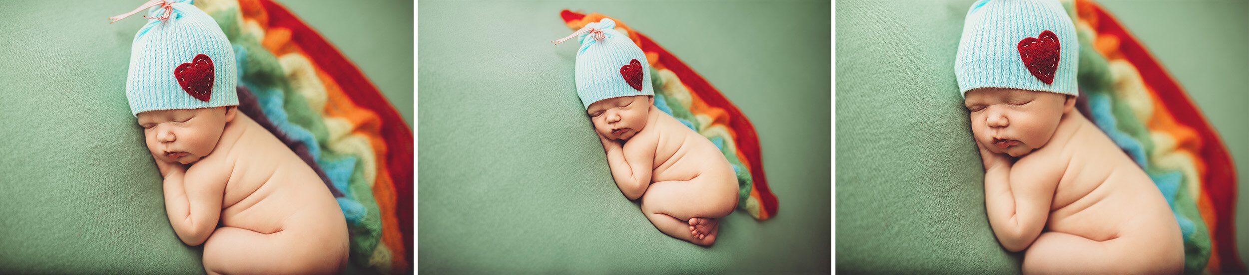 Sweet little chunky baby by Frankfurt newborn photographer