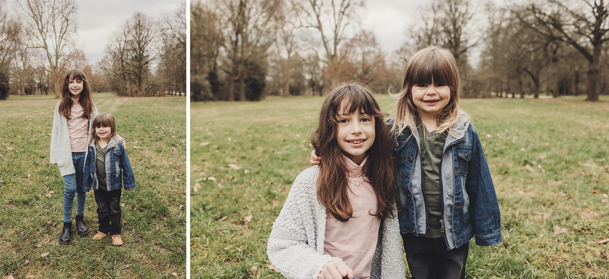 The Castelli children during a family photo session at Biebrich park in Wiesbaden